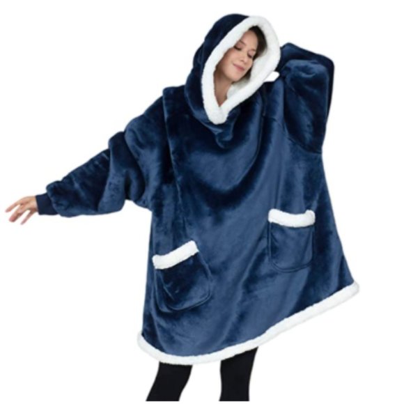 bedsure Sweaters - Bedsure Oversized Wearable Blanket Hoodie for Women or Men